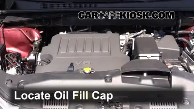 2014 Toyota Highlander LE 3.5L V6 Huile Ajouter de l'huile